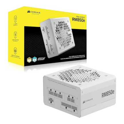 Fuente de Poder Corsair RM850e 80 PLUS Gold Modular 24-pin ATX 12VHPWR 120mm 850W
