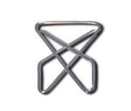 Clip Baco Gigante 2 Zincado C/50