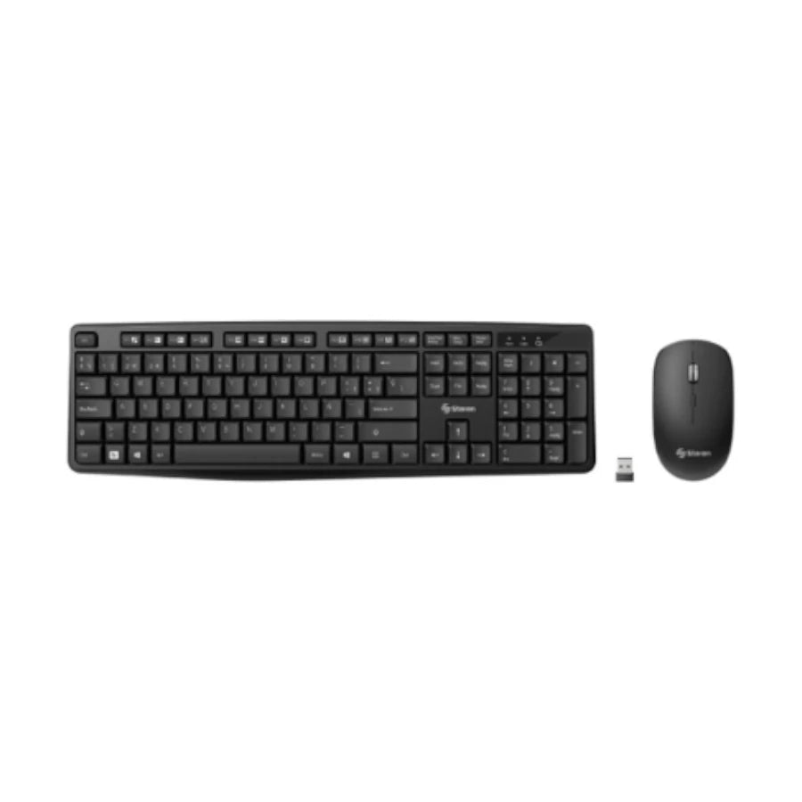 Teclado y mouse Steren Inalámbricos con Receptor