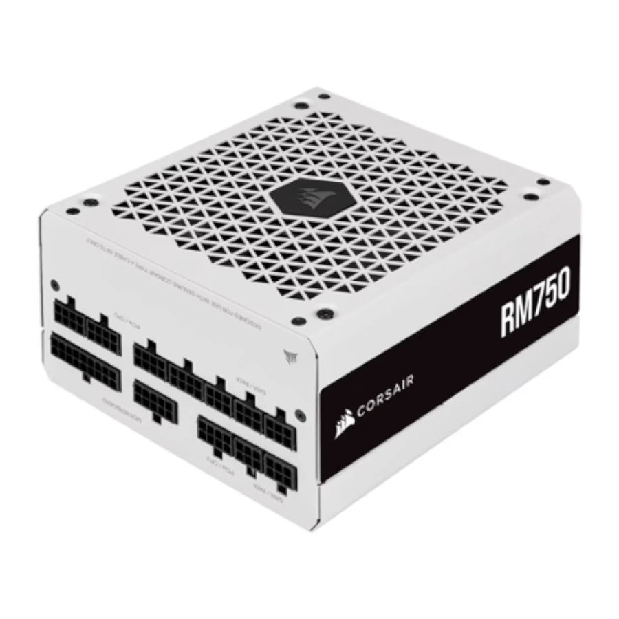 Fuente de Poder Corsair (CP-9020232-NA) RM850 850W Full Modular 80 Plus Gold Blanco
