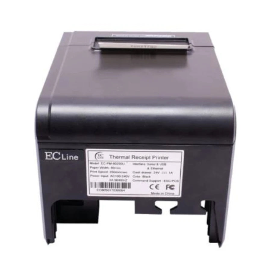 Impresora Ecline Termica Vel De Impr 250 Mm/S Papel 80 Mm Cortaut Interfaz Usb+Serial+Ethernet