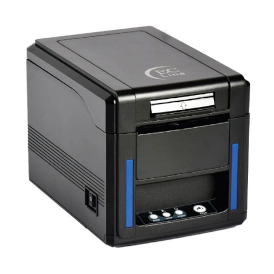 Impresora Ecline Termica Vel De Impr 300 Mm/S Papel 80 Mm Interfaz Usb+Serial+Ethernet Alerta De Luz Y Sonido