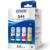 Tinta Epson T544 Pack 4 Pzas Colores Negro/Cian/Magenta/Amarillo