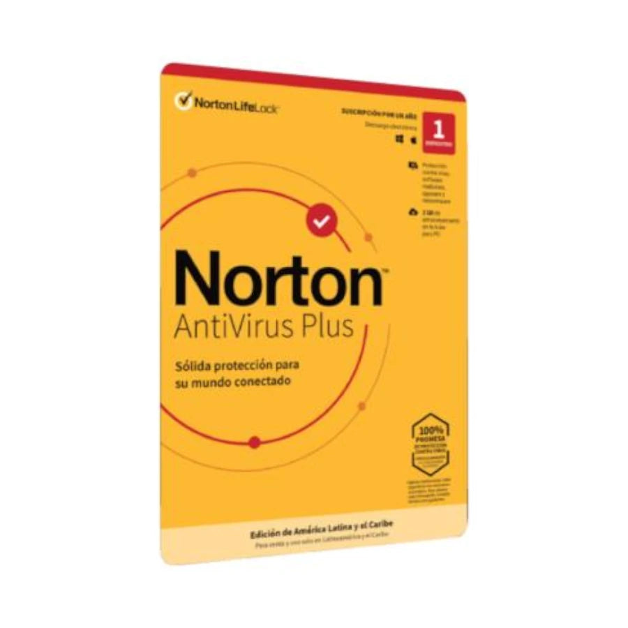 Licencia Antivirus ESD Norton Plus 1 Año 1 Dispositivo