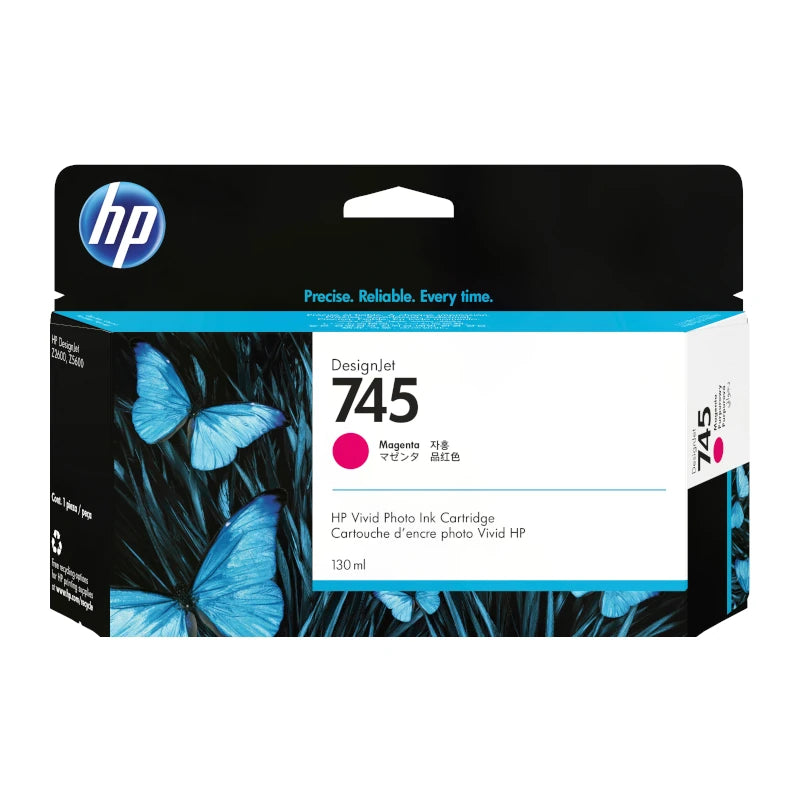 imagen Tinta HP 745 magenta 130ml