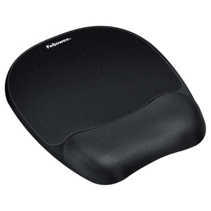 Mouse Pad Fellowes con Reposa Muñecas de Gel Color Negro Mate