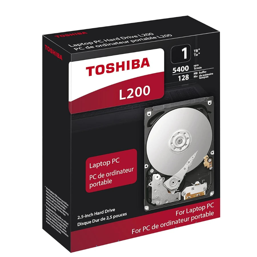 Disco Duro Interno para Laptop Toshiba L200 2.5 1TB