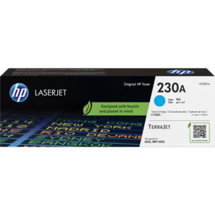 Tóner HP LaserJet 230A Color Cian