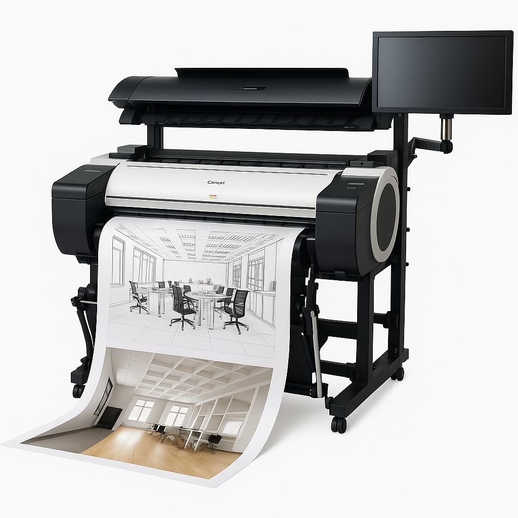 Plotter Canon iPF785 de 36" con Escáner - Instalación Gratis*