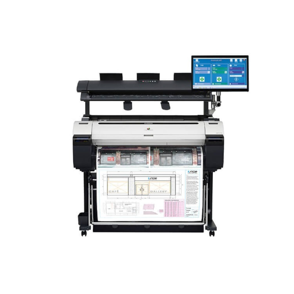 Plotter de Impresión Canon iPF770 36" con Escáner de Planos