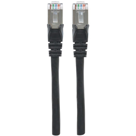 CABLE INTELLINET PATCH CAT 6a 7.6M(25.0F) S/FTP NEGRO