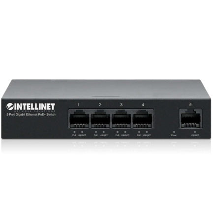 PoE Switch Intellinet GB 5 ptos 30W pto 40W