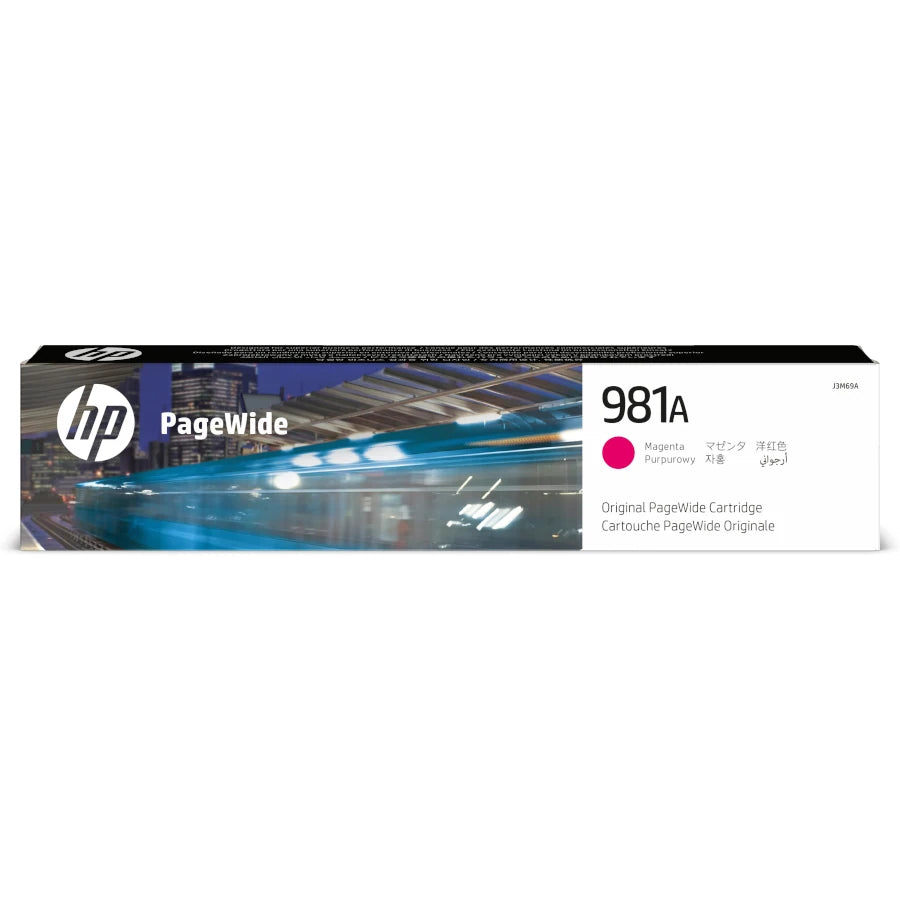 Tinta hp 981a pagewide magenta