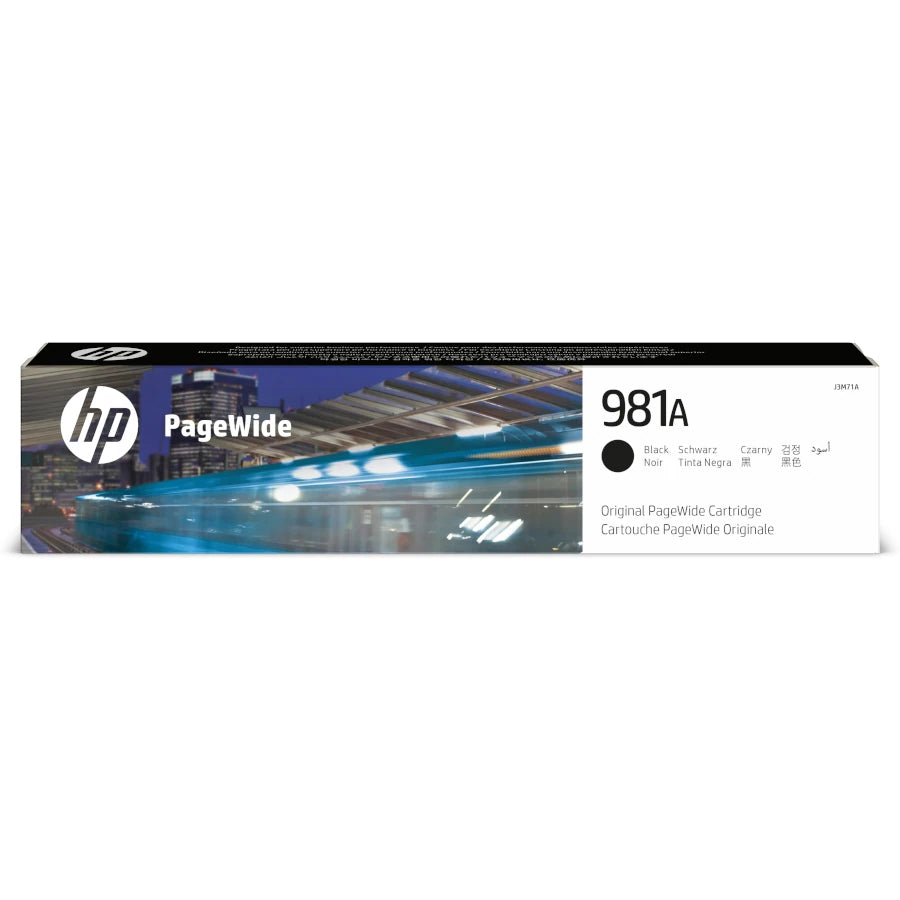 Tinta hp 981a pagewide negro