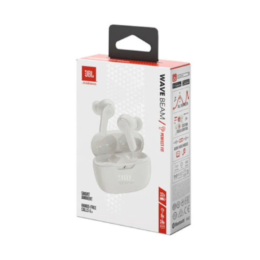 Audifonos Inalambricos JBL Vibe Beam 2 Color Blanco