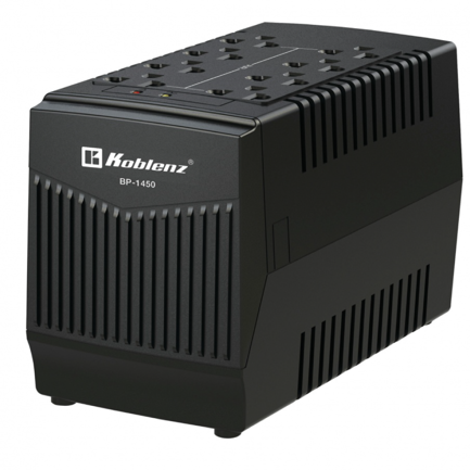 Regulador Koblenz BP-1450 700W/ 1450VA Salida 108-132V 8 Contactos