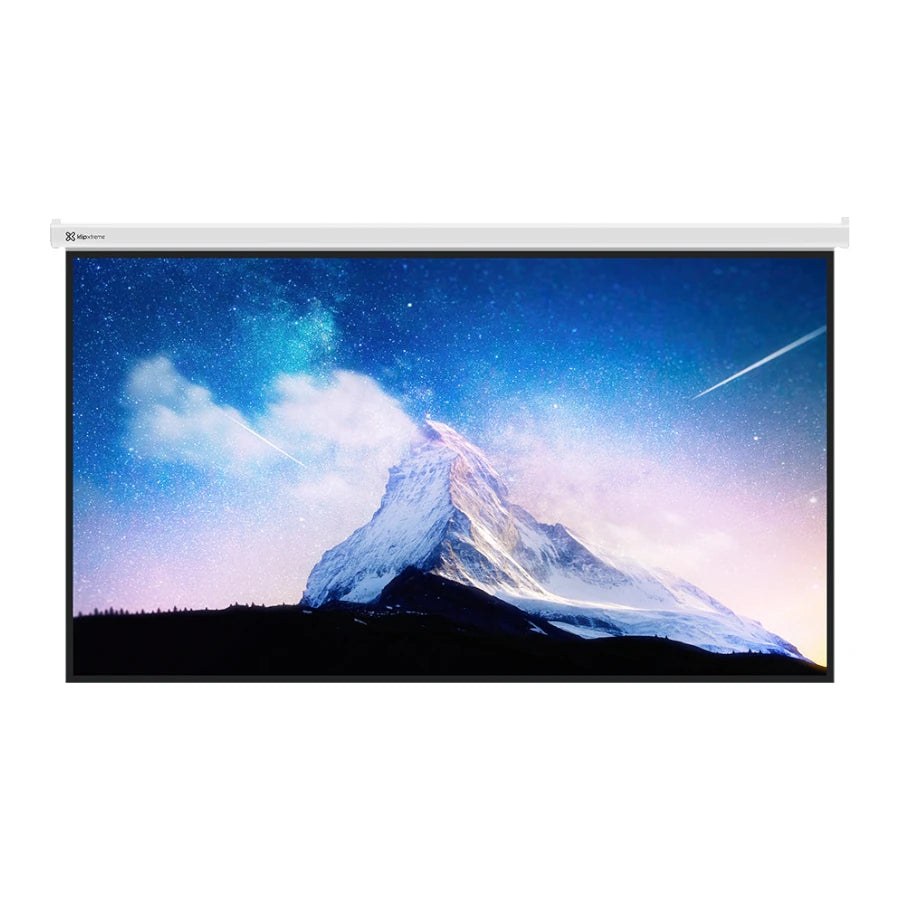 Pantalla de Proyección Manual para Pared y Techo Klip Xtreme KPS-313 de 100" Relación de Aspecto 16:9