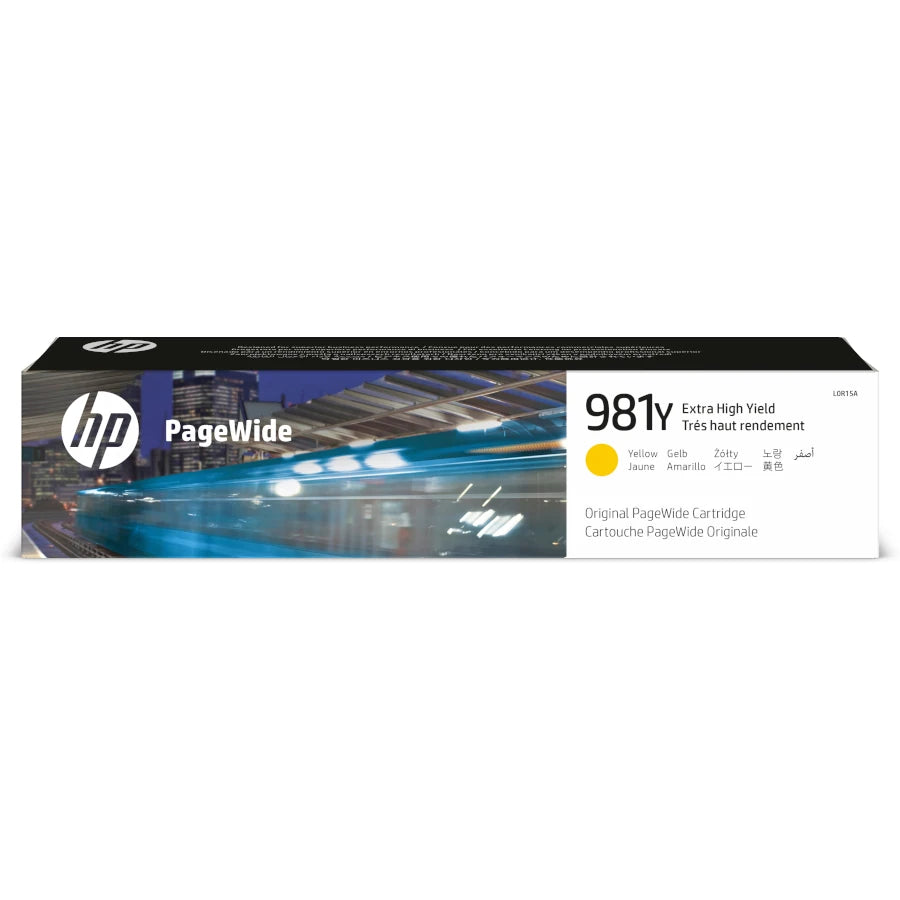 Tinta hp 981y pagewide amarillo
