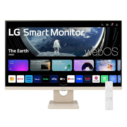 Monitor Smart 27 Pulgadas IPS 100 Hz y WebOs23 Bluetooth
