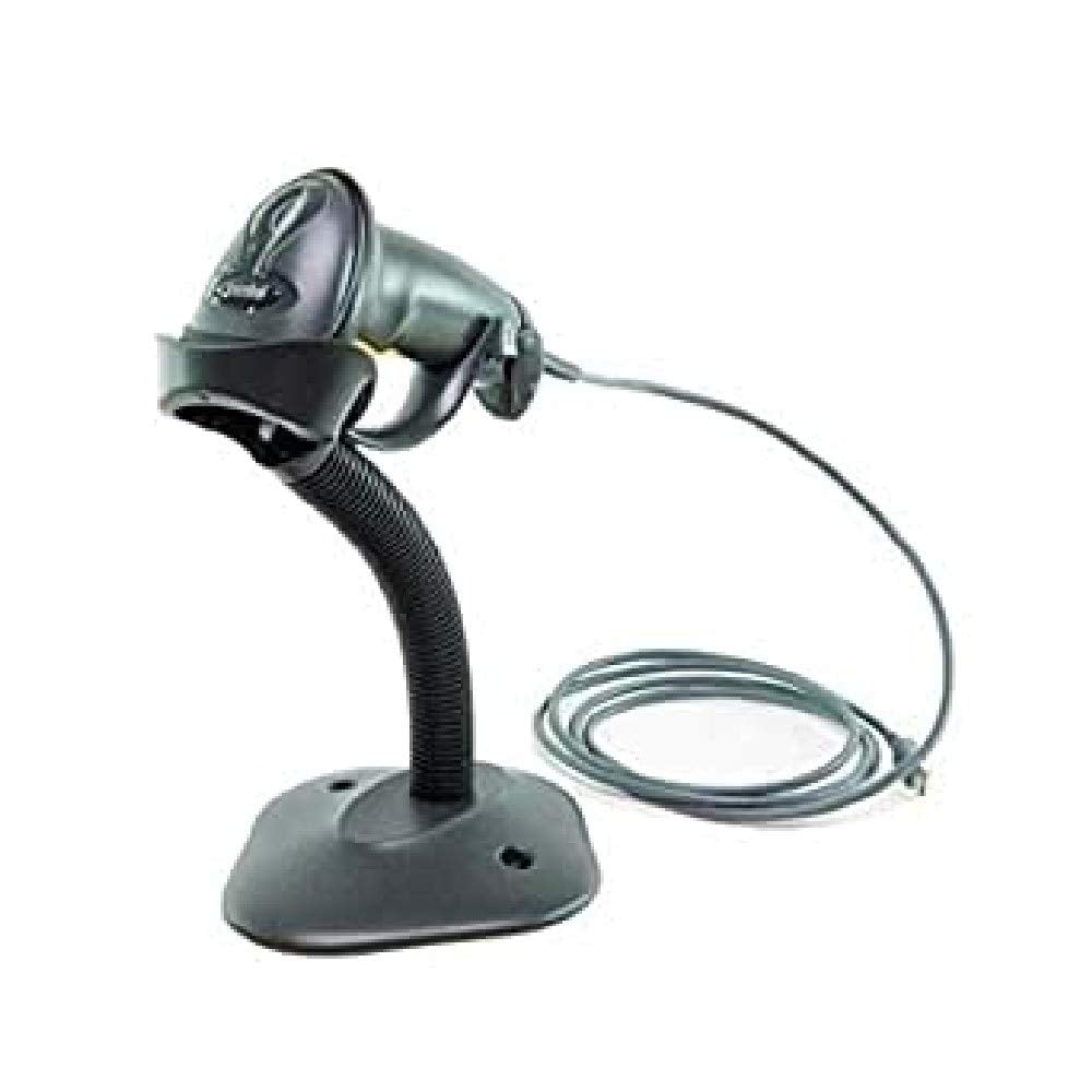 Zebra LS2208 Lector de Codigo de Barras Laser 1D incluye Cable USB y Base