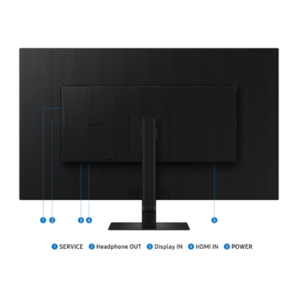 Monitor Samsung 37 ViewFinity S7 4K Plano IPS 5ms 60Hz Negro