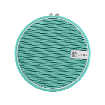 Bocina Lanix(D90)LXSP Go Bluetooth Micro USB Protección Contra Agua IP67 Color Verde Menta
