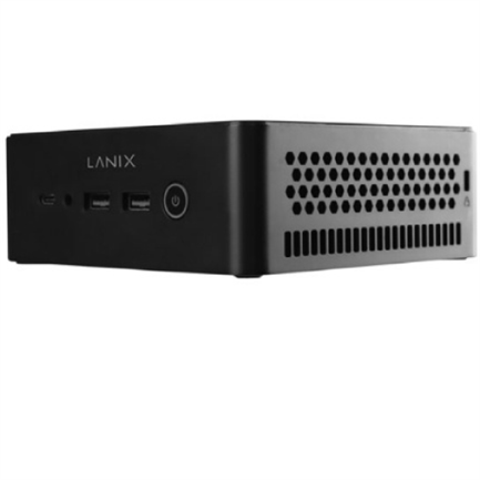 Desktop Lanix Titan Mini Intel Core i7 1065G7 Disco duro 1 TB SSD Ram 16 GB Windows 11 Pro Teclado y Mouse USB