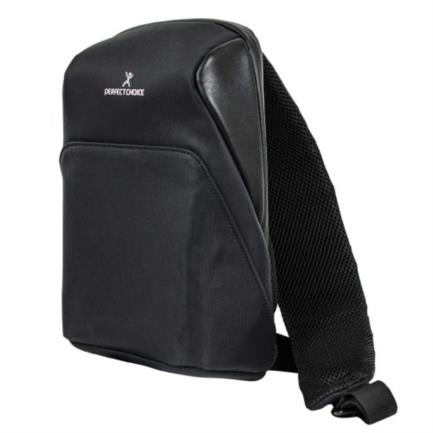 Mochila Perfect Choice Crossbody Yüguen para Tablet 7" Color Negro
