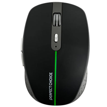 Mouse Inalámbrico Ergonómico Perfect Choice Iluminación RGB Orion 3200 dpi