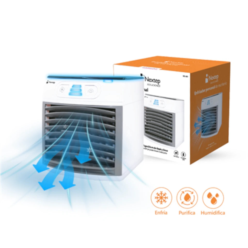 Enfriador Nextep Personal de Escritorio 3 Velocidades Conexion USB