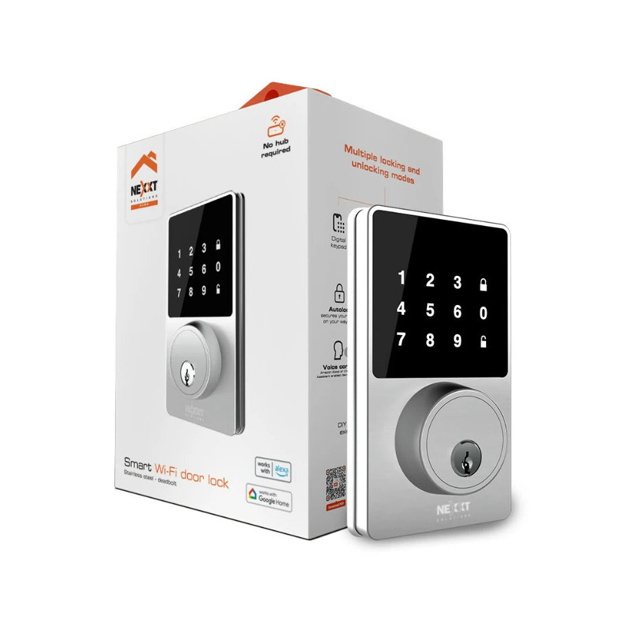 Cerradura wifi Inteligente de puerta negro NEXXT HOME