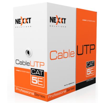 Cable de Red Nexxt Solutions Cat5e UTP 305m (Gris)