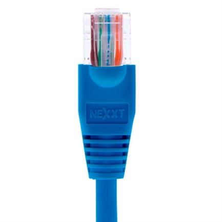 Cable de Conexión Nexxt Solutions Cat5e 100 MHz 7.62m 24 AWG Azul