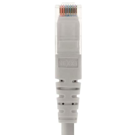 Cable de Conexion Nexxt Solutions U/UTP Cat6 3 Mts LSZH (Compuesto sin Halogeno de Baja Toxicidad) Gris