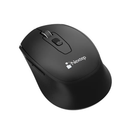 Mouse Nextep Bluetooth Color Negro 1600 Dpi Bateria Incluida