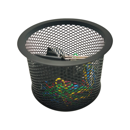 Portalápices Chico Malla Metálica Nextep 9 x 6 cm