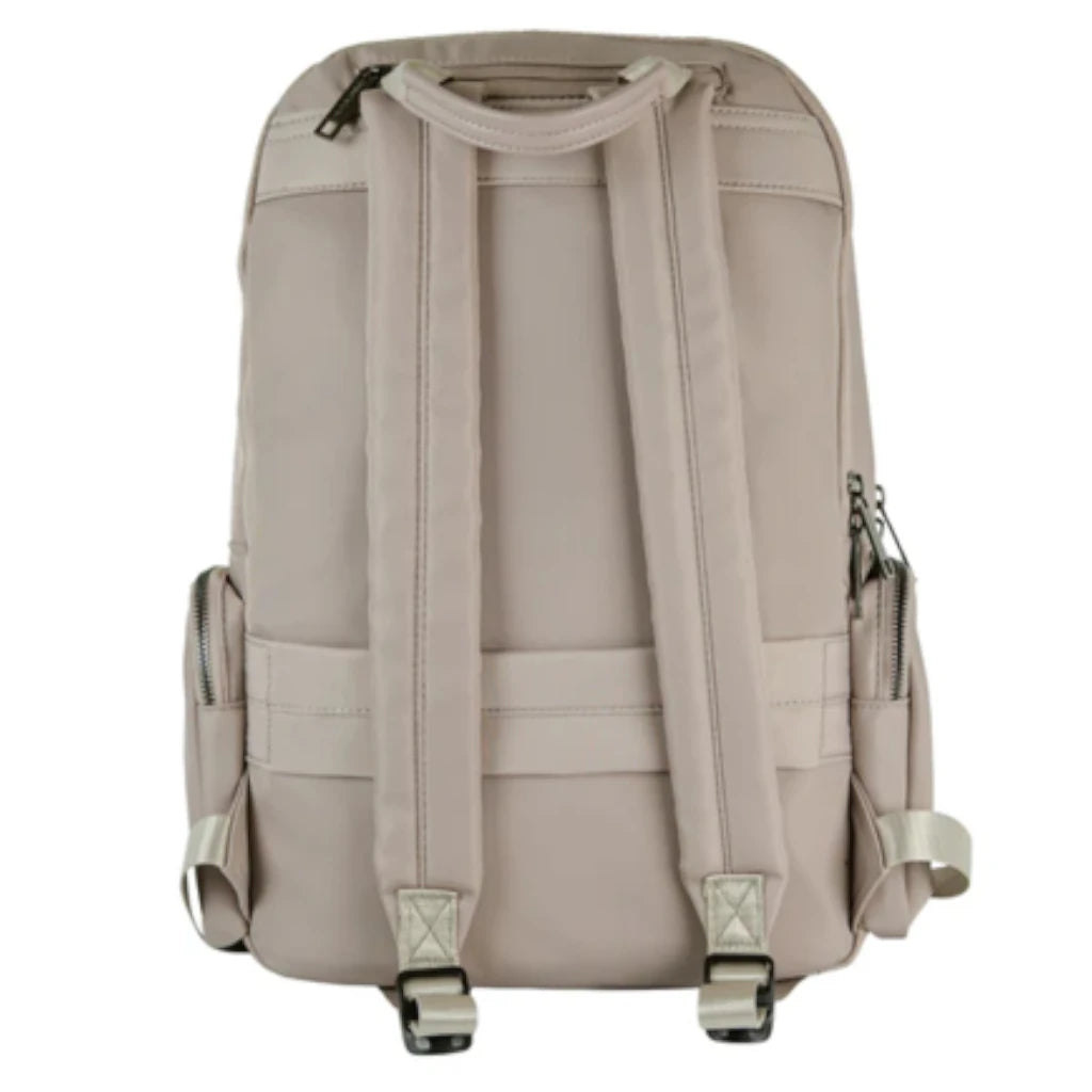 Mochila Perfect Choice Petalia para Laptop de 15.6" de Mujer Color Rosa Acabado Resistente