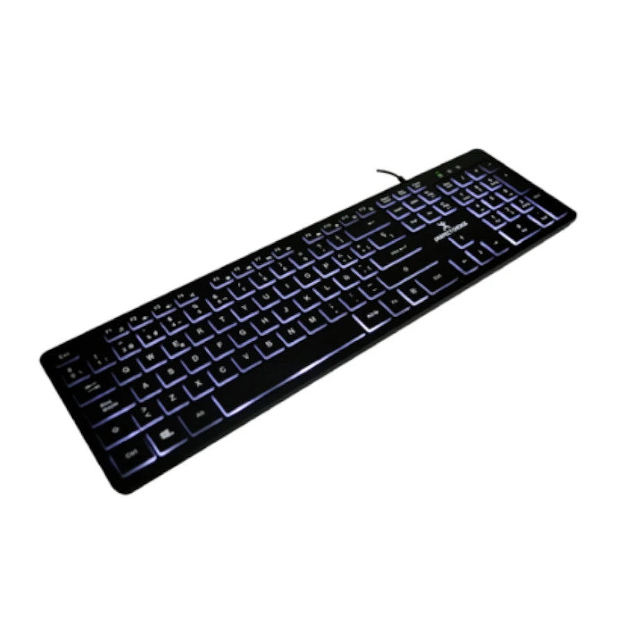 Teclado Perfect Choice Con Iluminacion En Teclas Para Oficina - Backlight