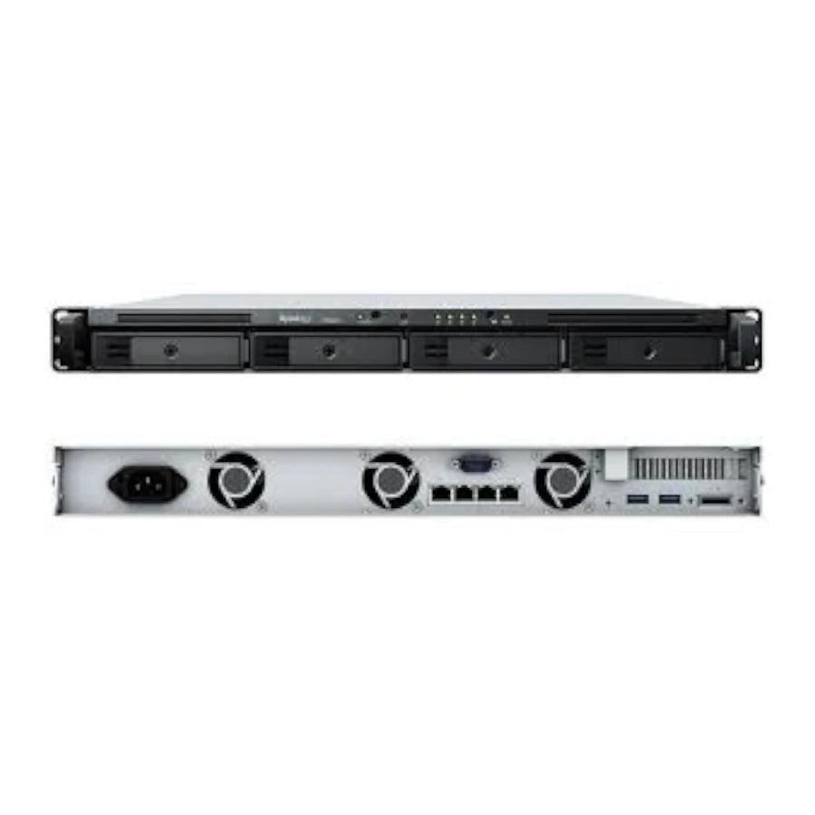 Servidor NAS Synology RS822RP+ para Rack 1U - 4 Bahías, Expandible a 8