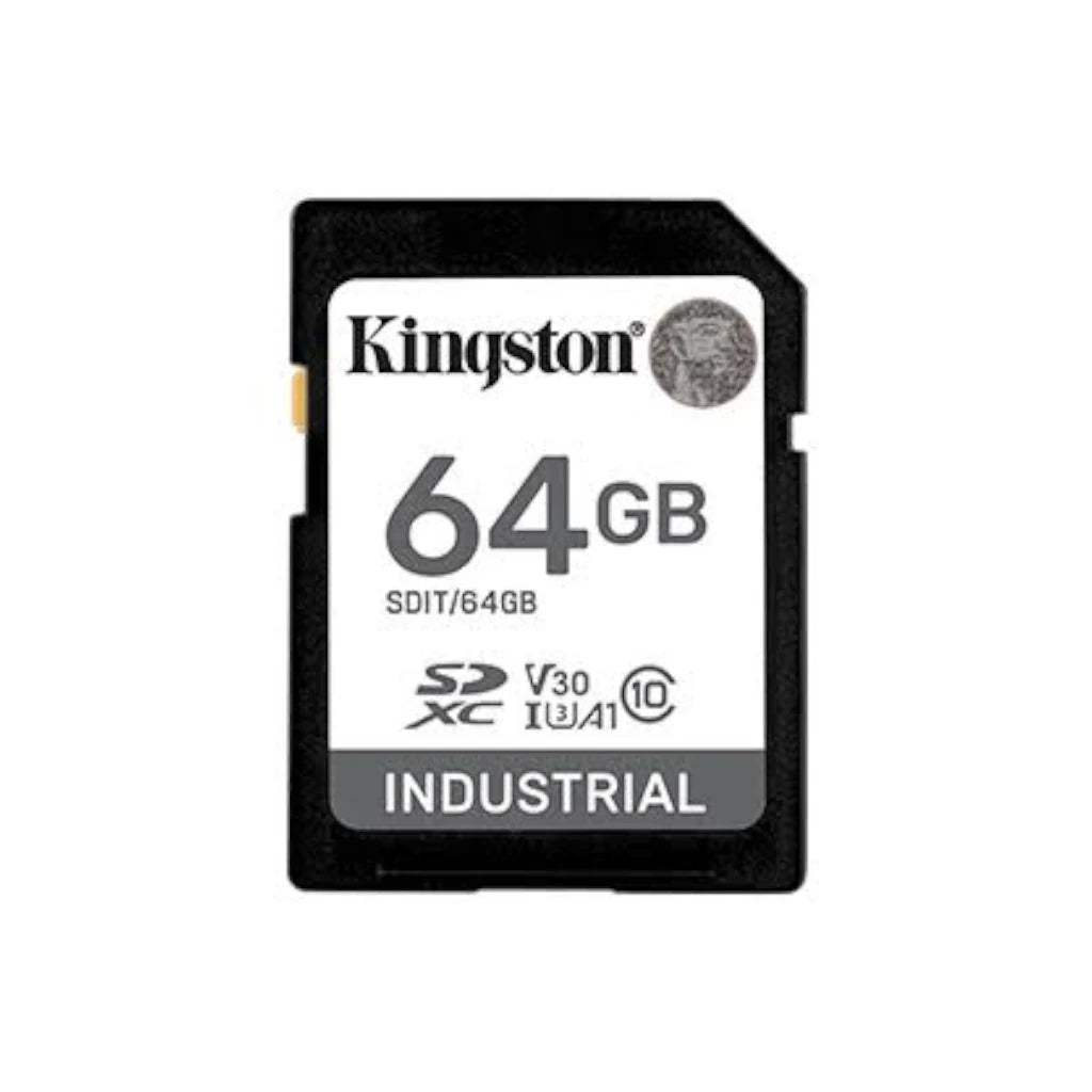 Memoria SD Kingston Flash Industrial SD 64GB SDHC UHS-I Clase 10