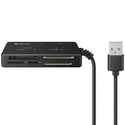 Lector/Escritor Steren USB P/10 Tipos de Tarjetas