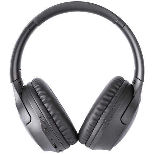 AUDIFONOS TECH ZONE DJ ANC BT V5.3 DE CARGA 1.5 2 HRS DURACION DE ESPERA APROX 200 HRS TIEMPO DE USO APROX 21 HRS