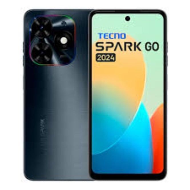 Smartphone Tecno Spark Go 2024 4+128 Color Negro