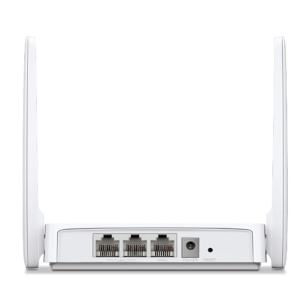 Router inalámbrico N Mercusys de Tp-link multimodo a 300Mbps 2 antenas externas fijas 2 LAN de 10/100 Mbps