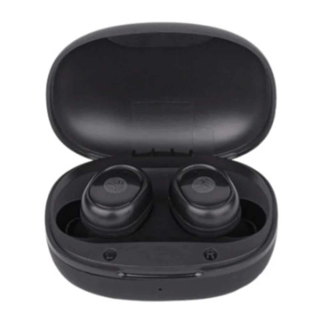 Audifonos Techzone True Wireless Cable de carga tipo C Version de Bluetooth V5.3 Duracion de Bateria 4 A 4.5 HRS