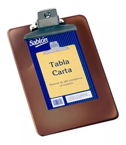Tabla Sablon 2316HU Plastica Carta Humo