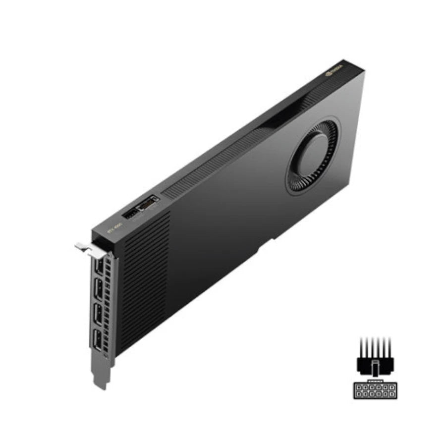 Tarjeta de Video PNY Pro NVIDIA RTX4000 Ada Generation 20GB Low Profile Single Fan GDDR6 PCIe 4.0 4xDisplayPort