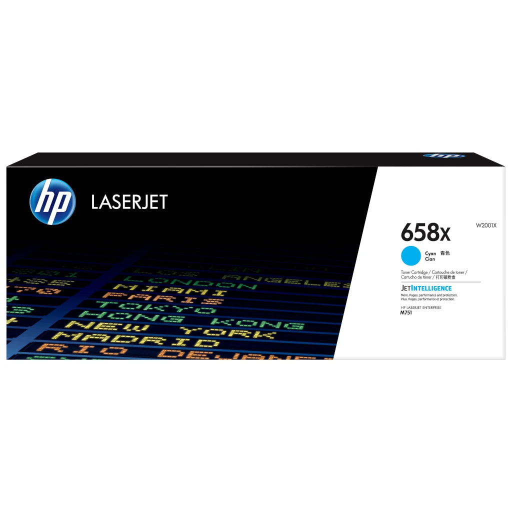 Imagen Toner HP 658X Cian Original