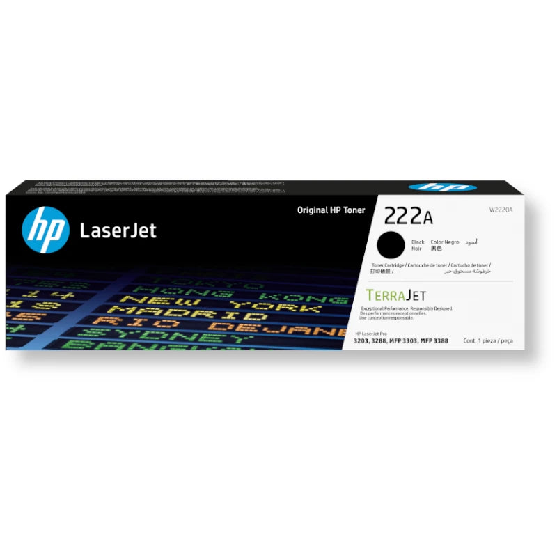 Imagen Toner HP LaserJet 222A Negro