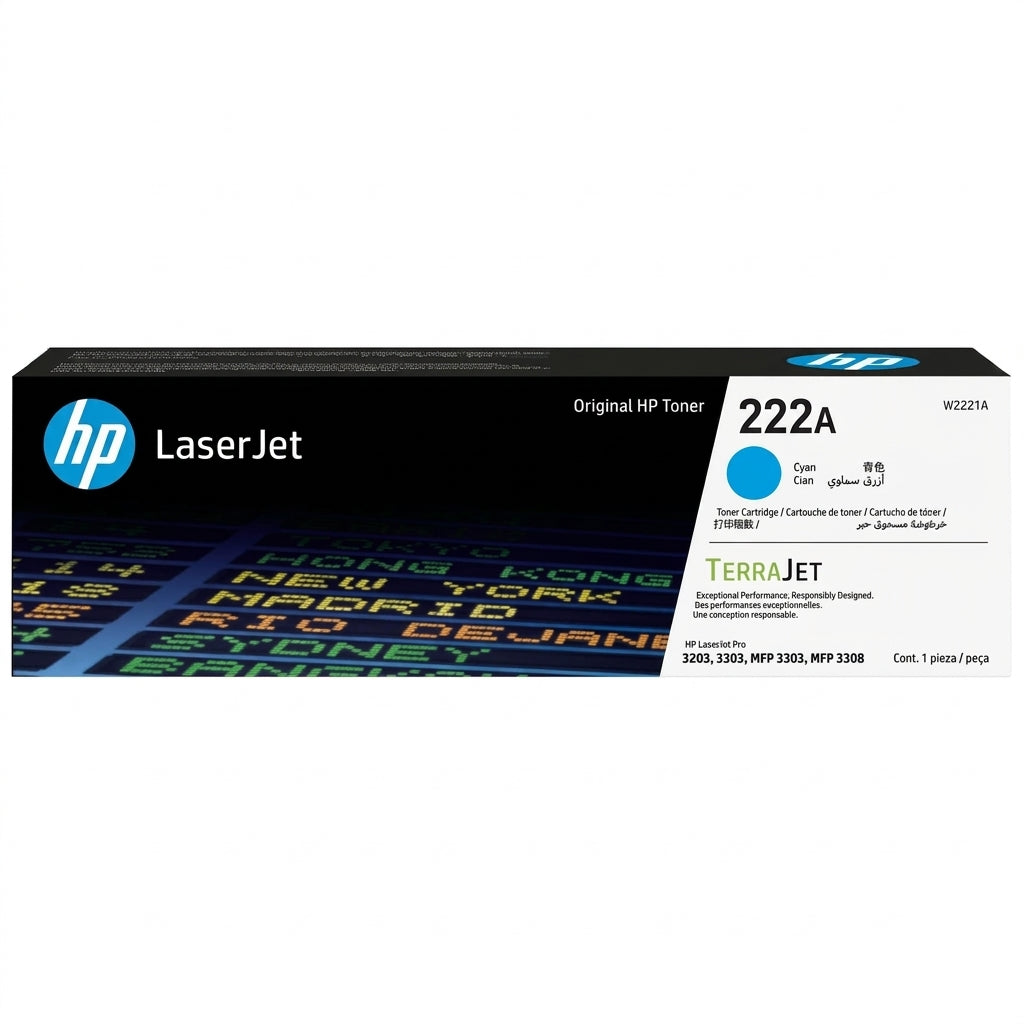 Toner HP LaserJet 222A Cian